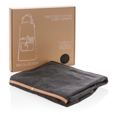 Deluxe canvas chef apron - Image 7