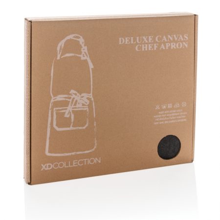 Deluxe canvas chef apron - Image 8