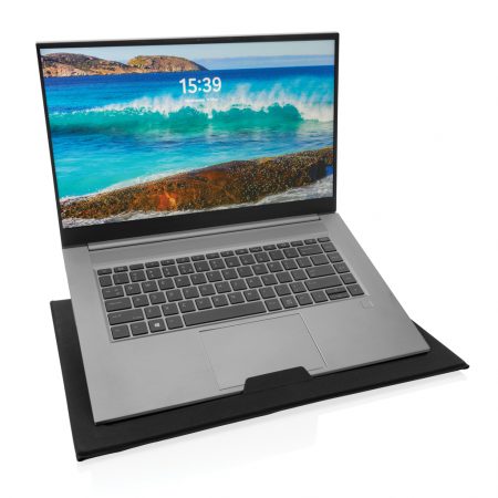 Impact AWARE RPET Foldable desk organizer with laptop stand - Image 4