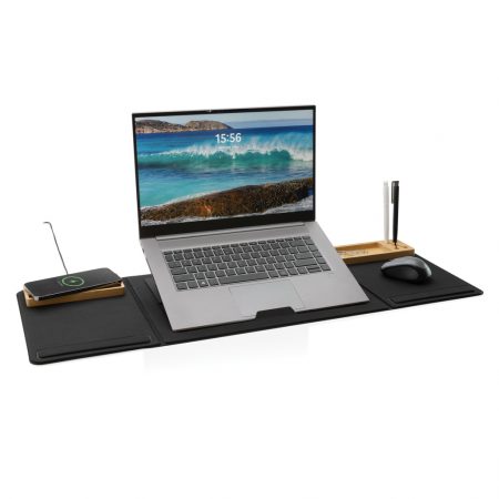 Impact AWARE RPET Foldable desk organizer with laptop stand - Image 5